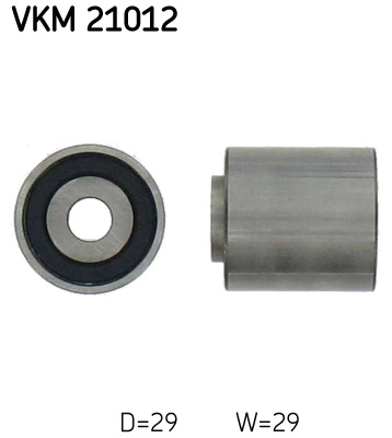 SKF Vezetőgörgő, vezérműszíj VKM21012_SKF